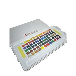 Sakura Koi Water Colors Travel Studio Set 72 Colors Pre-Owned NO BRUSHES | E7